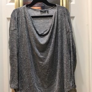 Apt 9 silver sparkle sweater